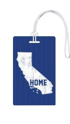 612 My Home State California Luggage Tag