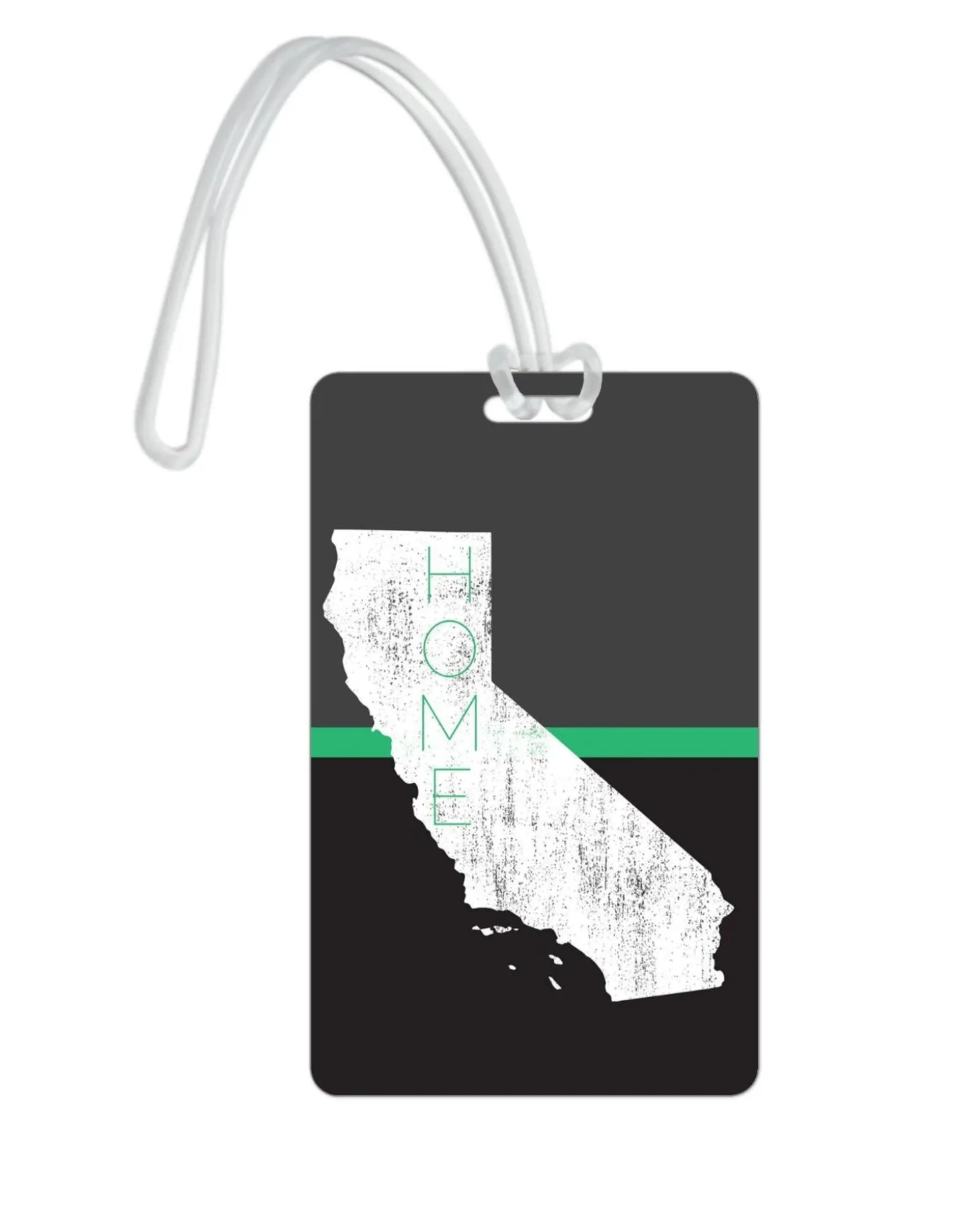612 My Home State California Luggage Tag
