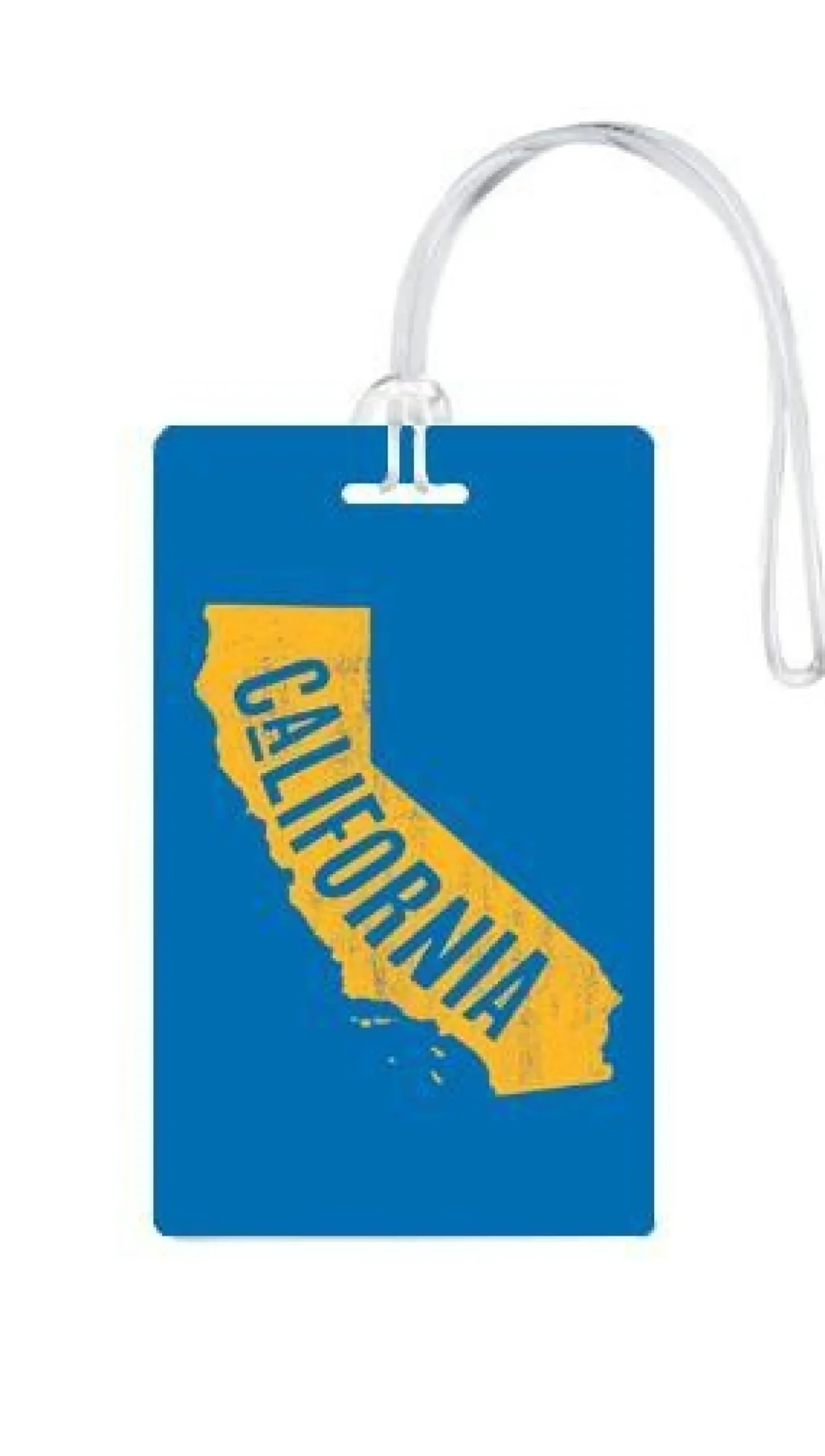 612 My Home State California Luggage Tag
