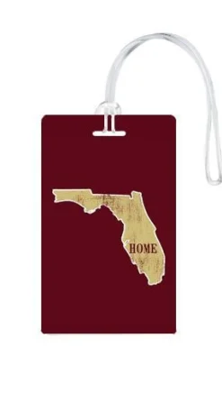 612 My Home State Florida Luggage Tag
