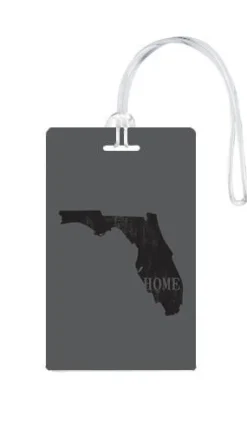 612 My Home State Florida Luggage Tag