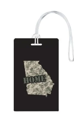 612 My Home State Georgia Luggage Tag