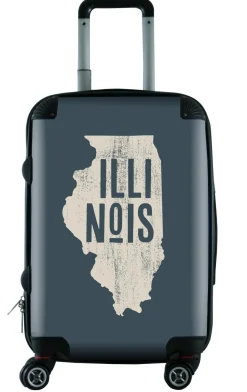 612 My Home State Illinois 20" Carry-On