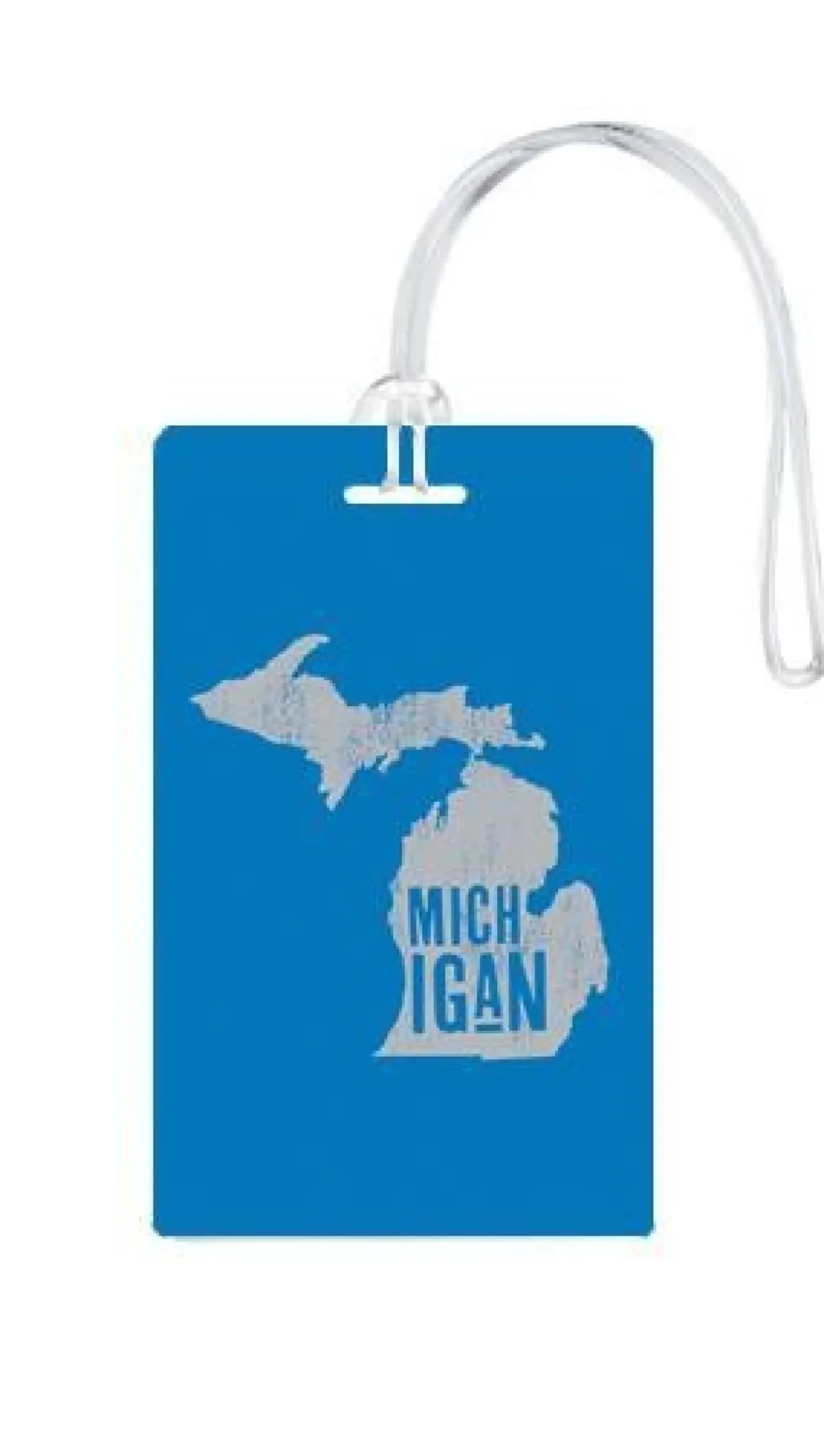 612 My Home State Michigan Luggage Tag