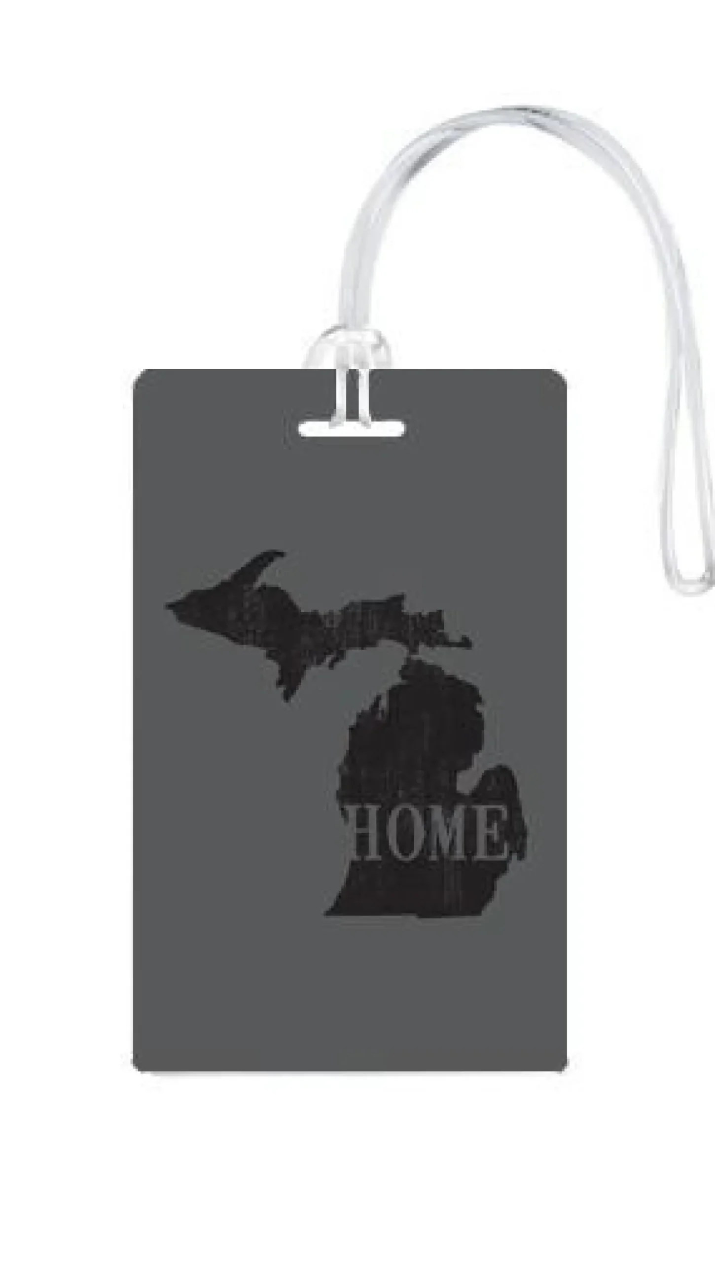 612 My Home State Michigan Luggage Tag