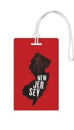 612 My Home State New Jersey Luggage Tag