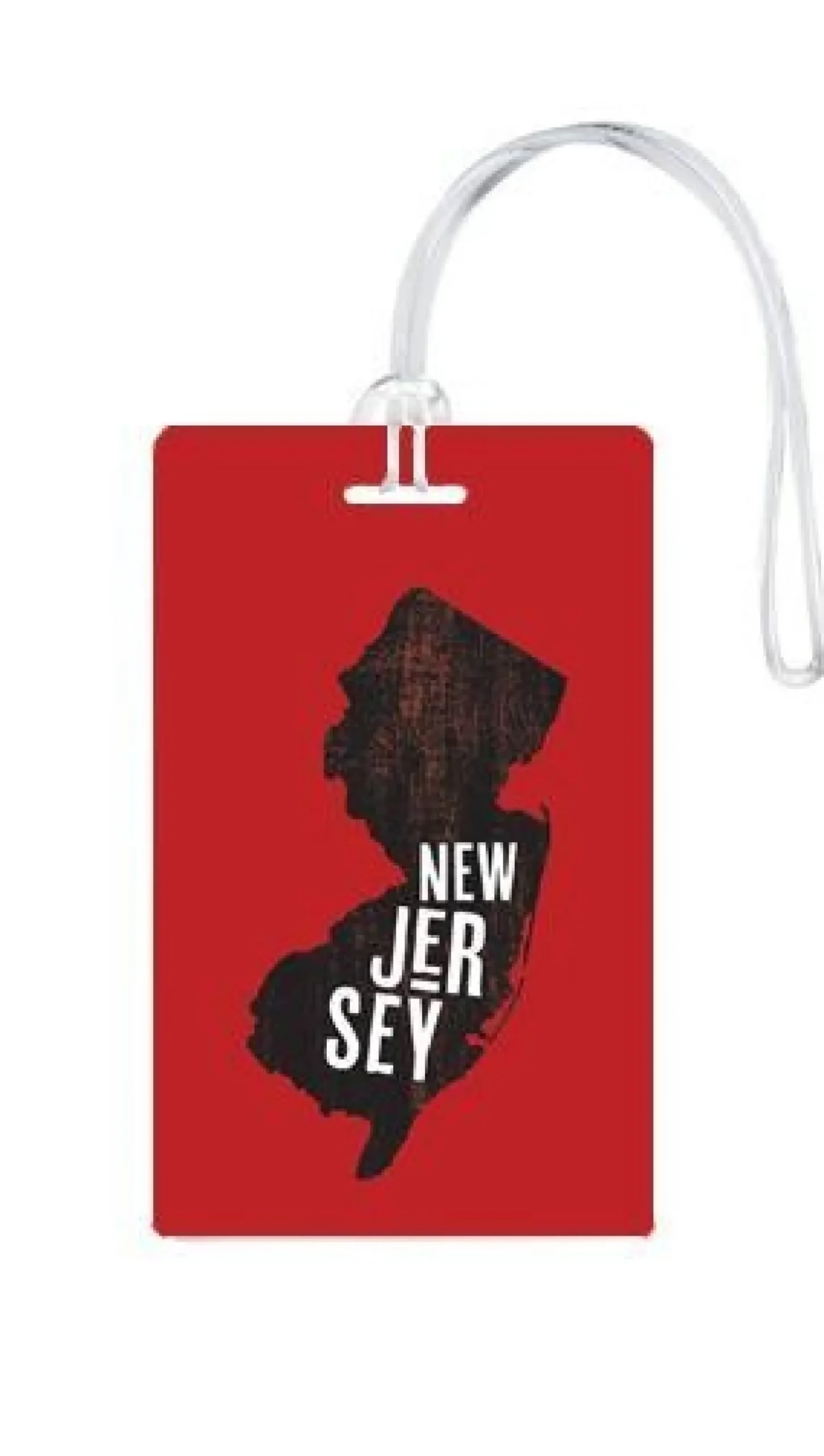 612 My Home State New Jersey Luggage Tag