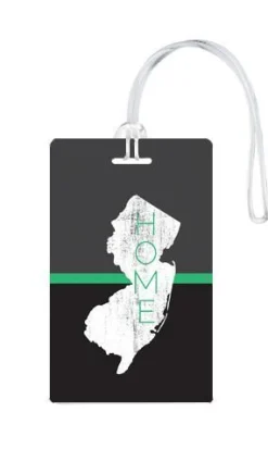 612 My Home State New Jersey Luggage Tag