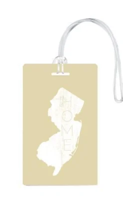 612 My Home State New Jersey Luggage Tag
