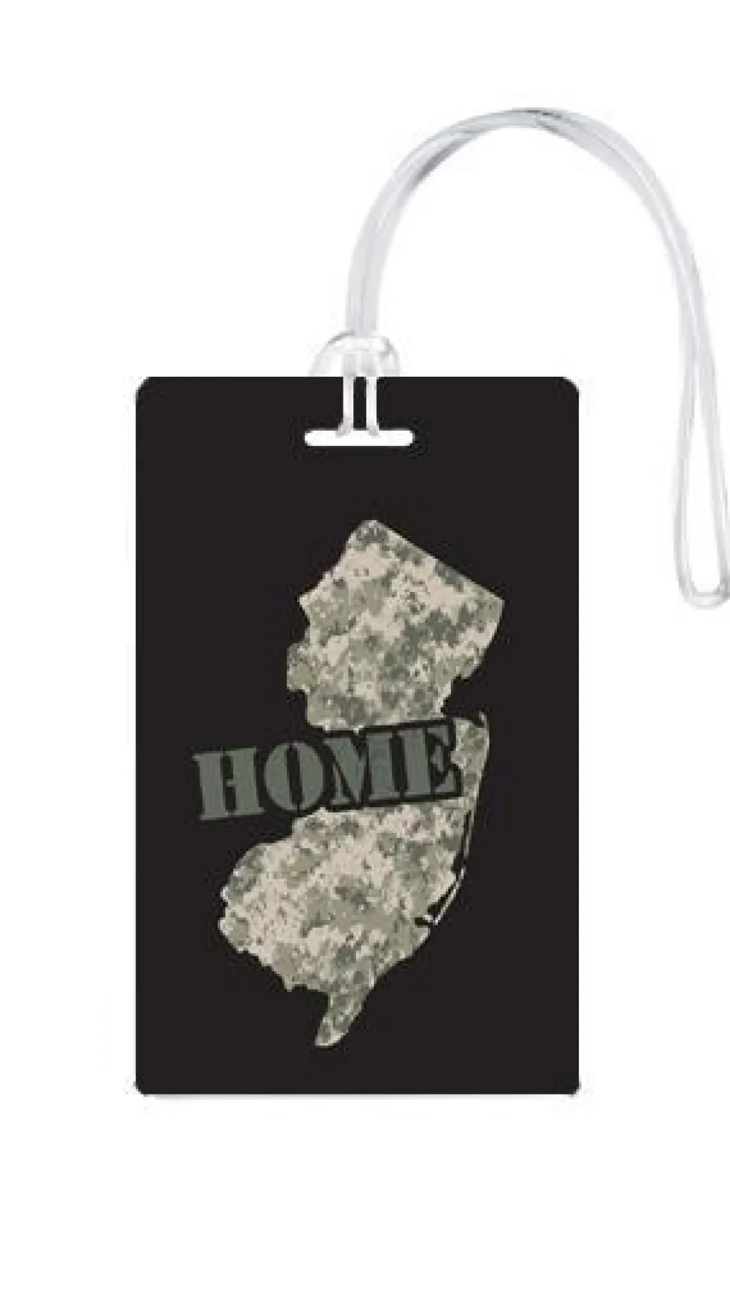 612 My Home State New Jersey Luggage Tag