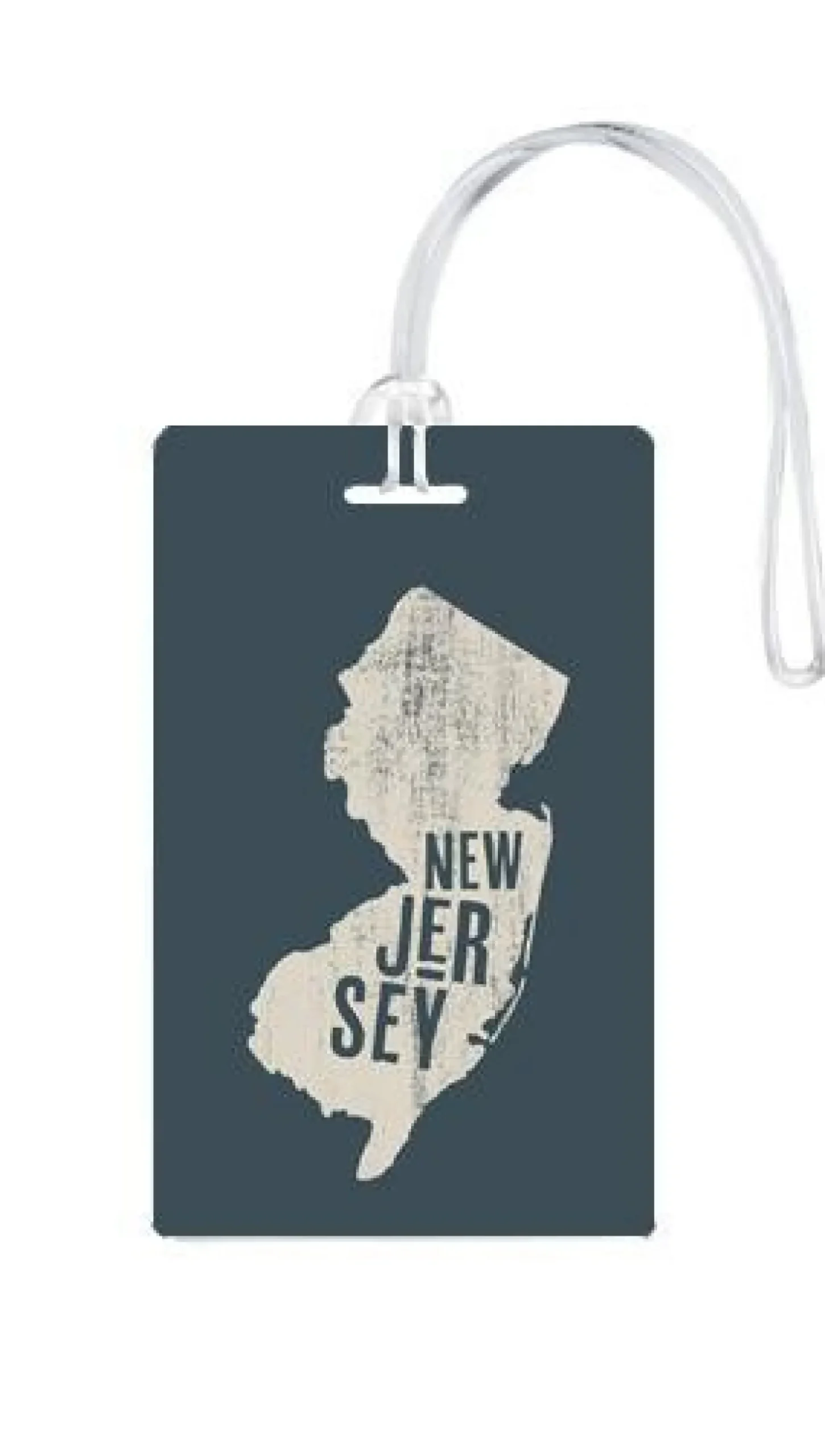 612 My Home State New Jersey Luggage Tag