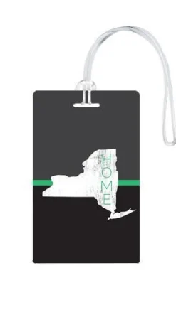 612 My Home State New York Luggage Tag