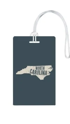 612 My Home State North Carolina Luggage Tag
