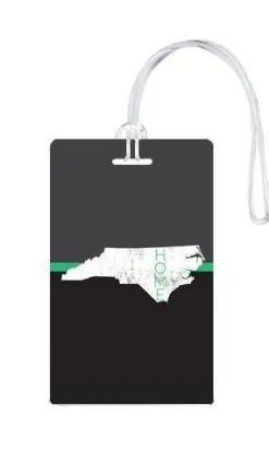 612 My Home State North Carolina Luggage Tag