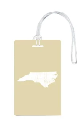 612 My Home State North Carolina Luggage Tag