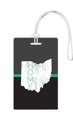 612 My Home State Ohio Luggage Tag