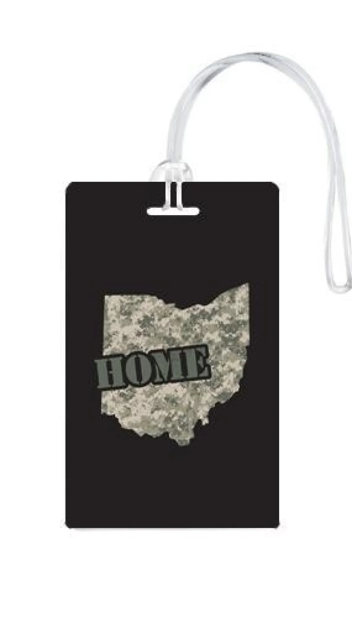 612 My Home State Ohio Luggage Tag