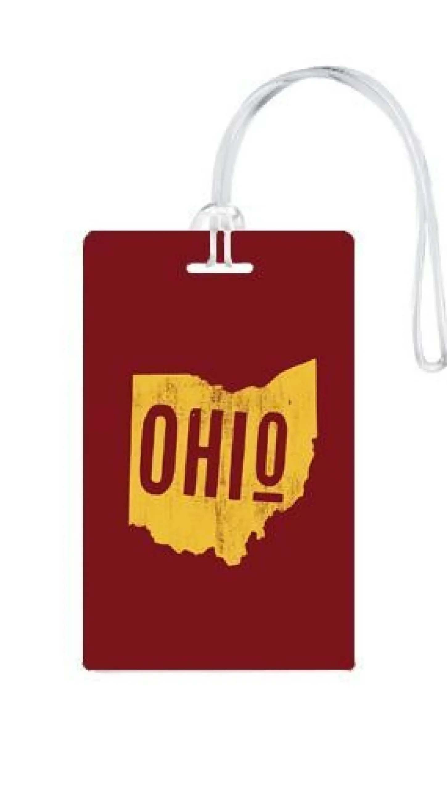 612 My Home State Ohio Luggage Tag