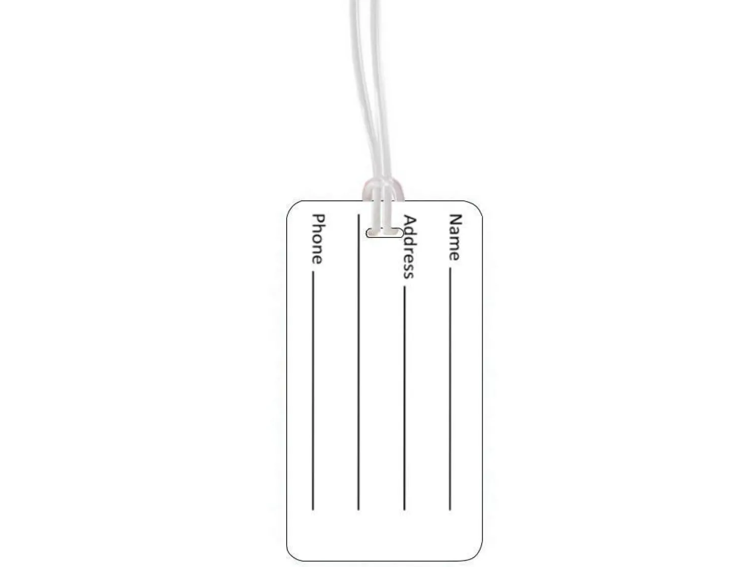 612 My Home State Ohio Luggage Tag