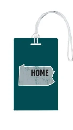 612 My Home State Pennsylvania Luggage Tag