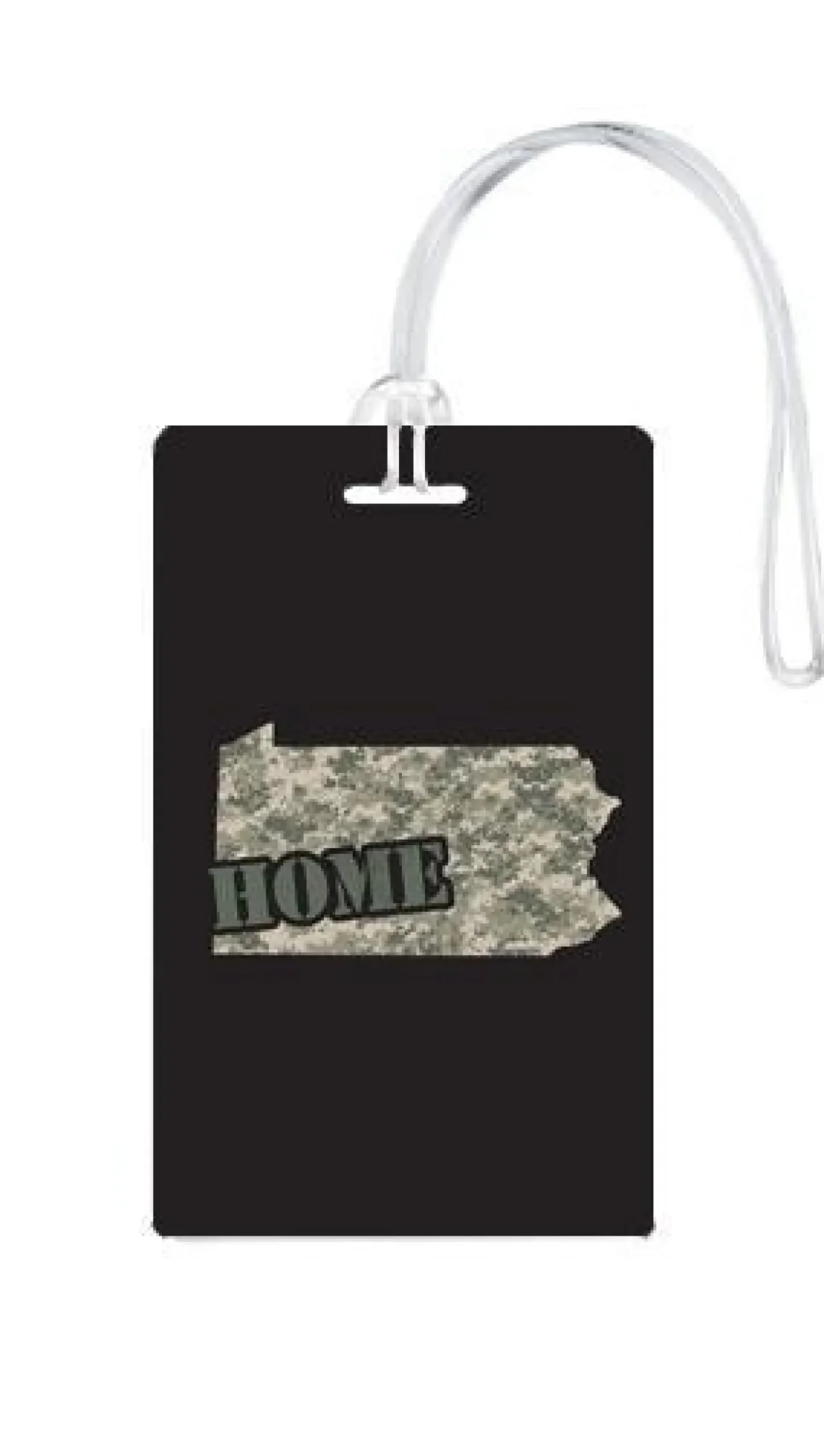 612 My Home State Pennsylvania Luggage Tag