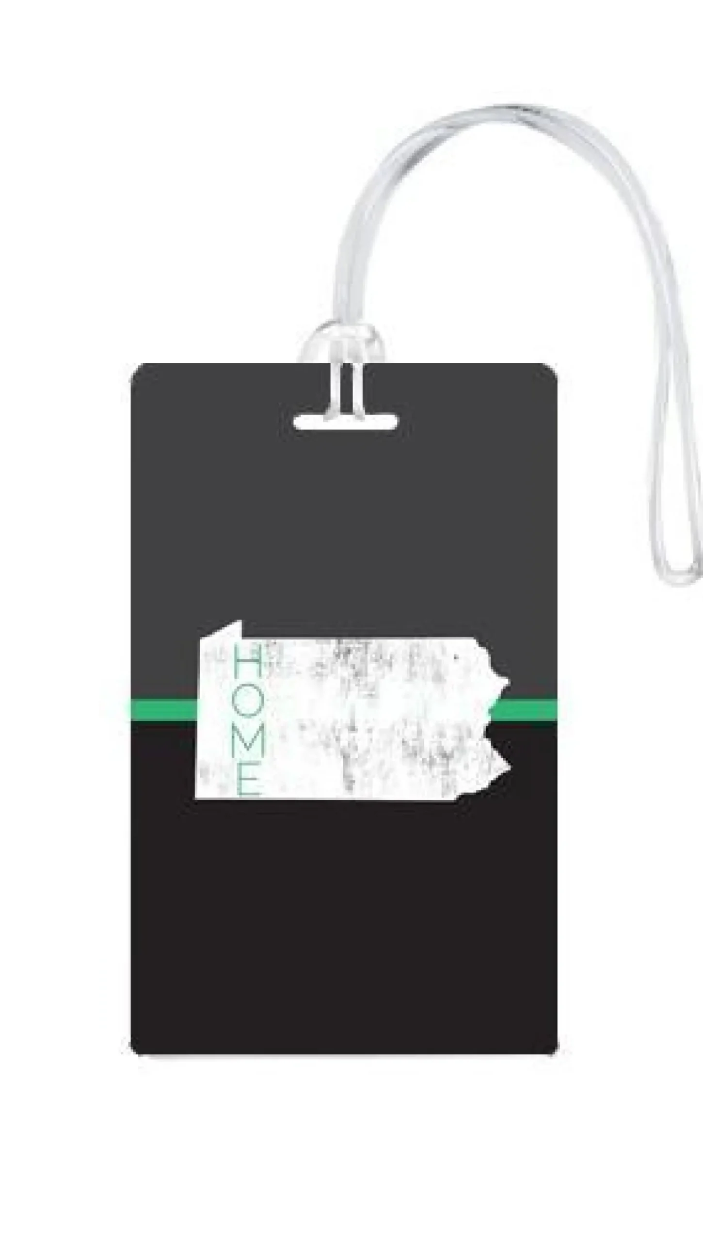 612 My Home State Pennsylvania Luggage Tag