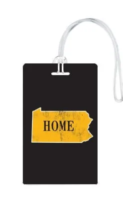 612 My Home State Pennsylvania Luggage Tag