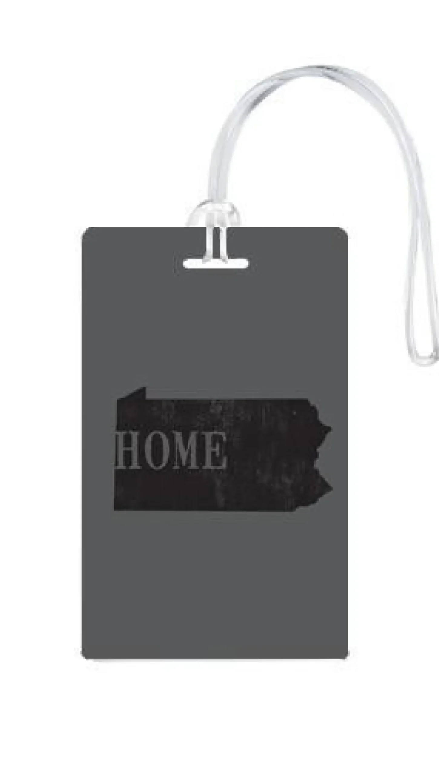 612 My Home State Pennsylvania Luggage Tag
