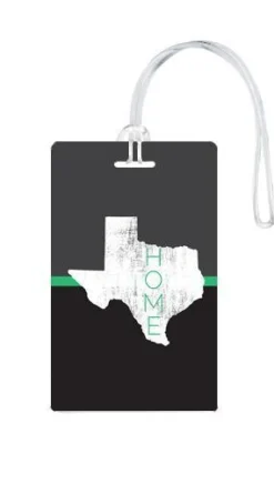 612 My Home State Texas Luggage Tag