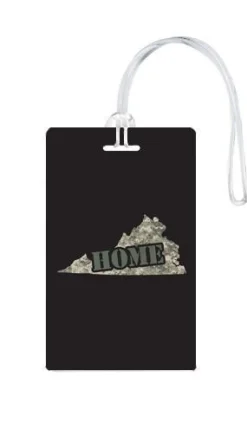 612 My Home State Virginia Luggage Tag
