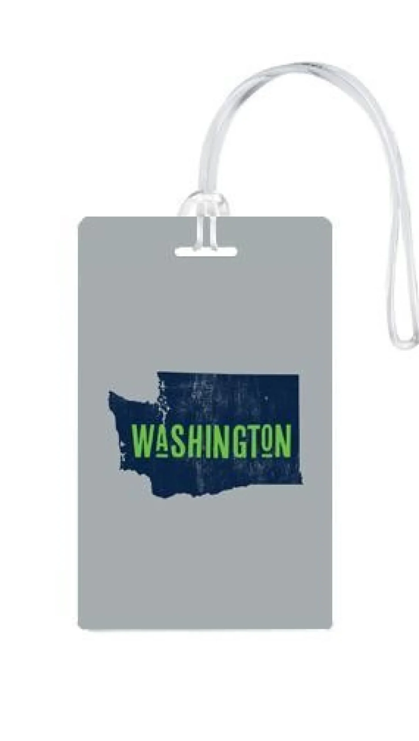 612 My Home State Washington Luggage Tag