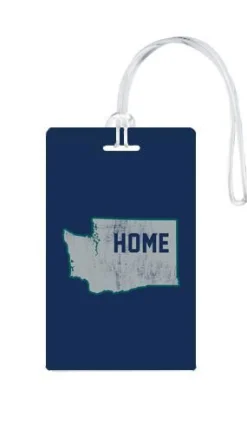 612 My Home State Washington Luggage Tag