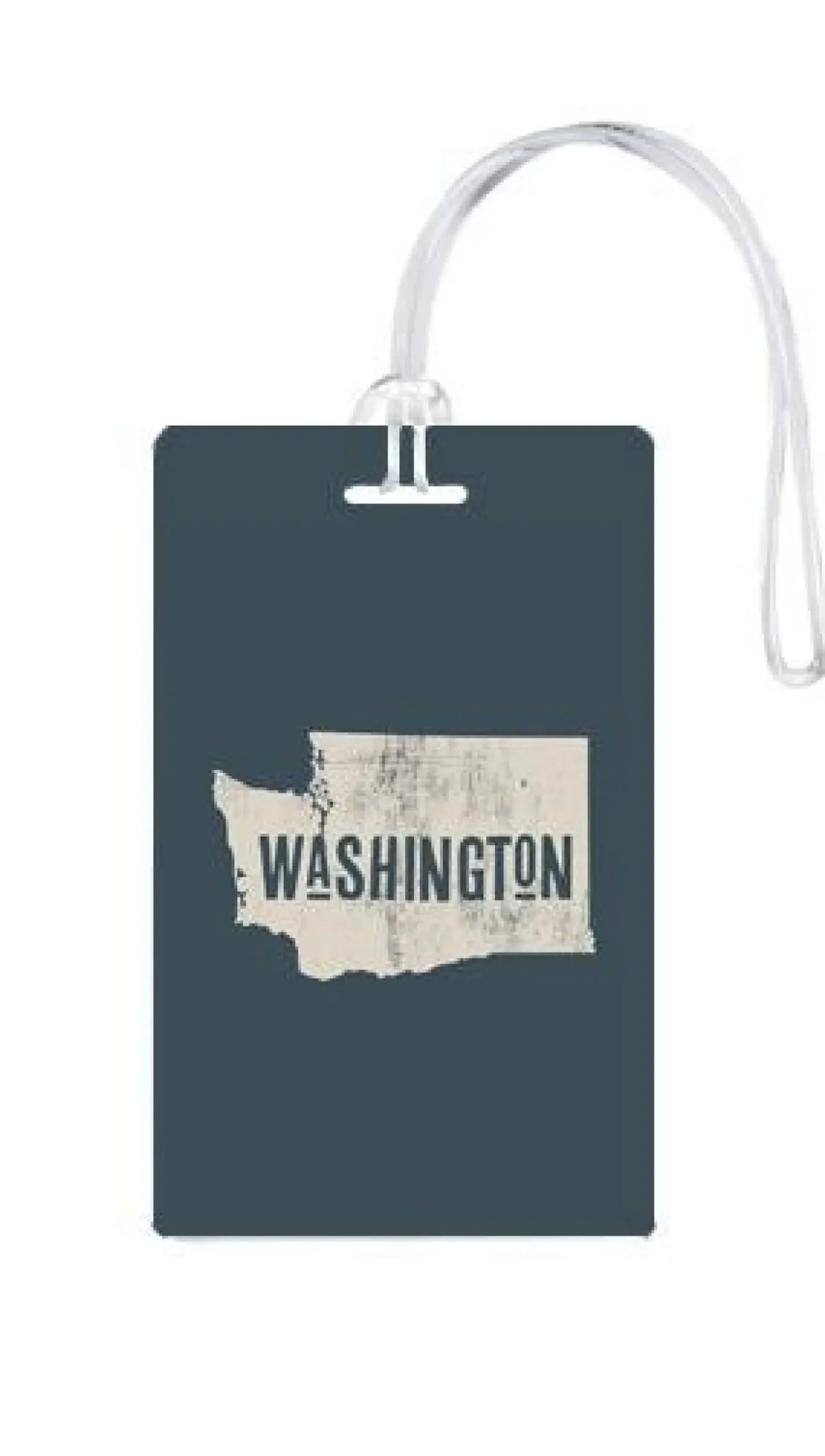 612 My Home State Washington Luggage Tag