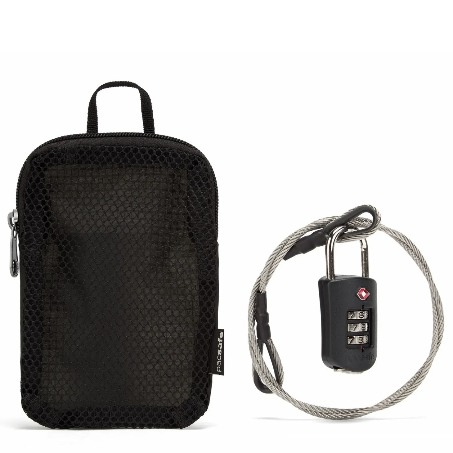 Pacsafe Prosafe 1000 Combination Lock With Steel Cable