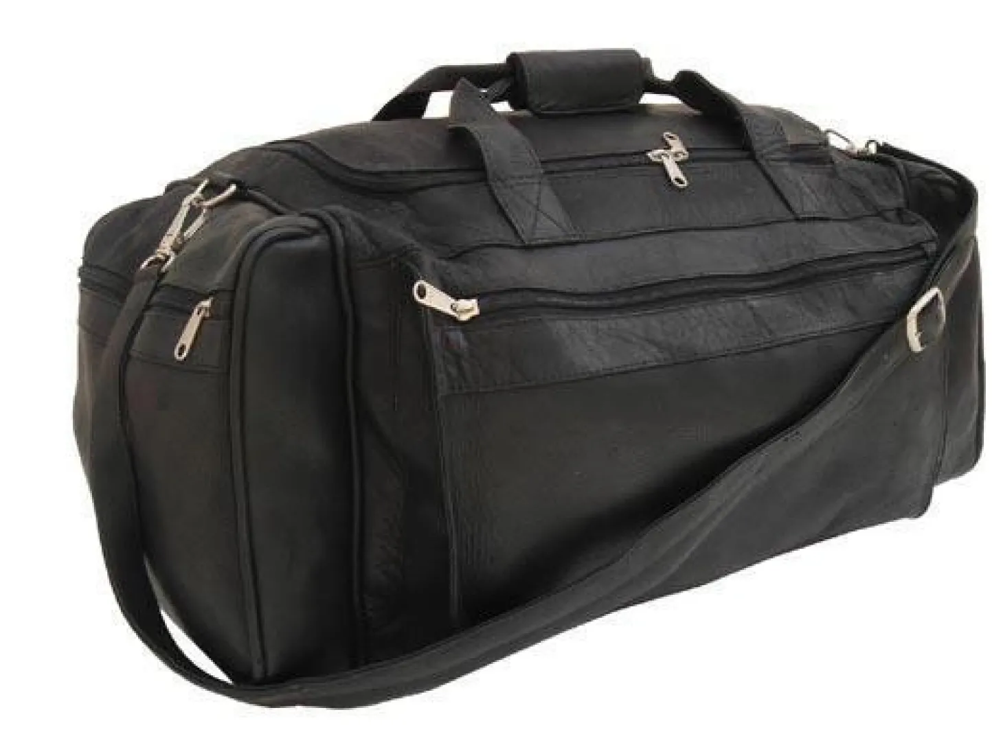 Piel Large Leather Duffel