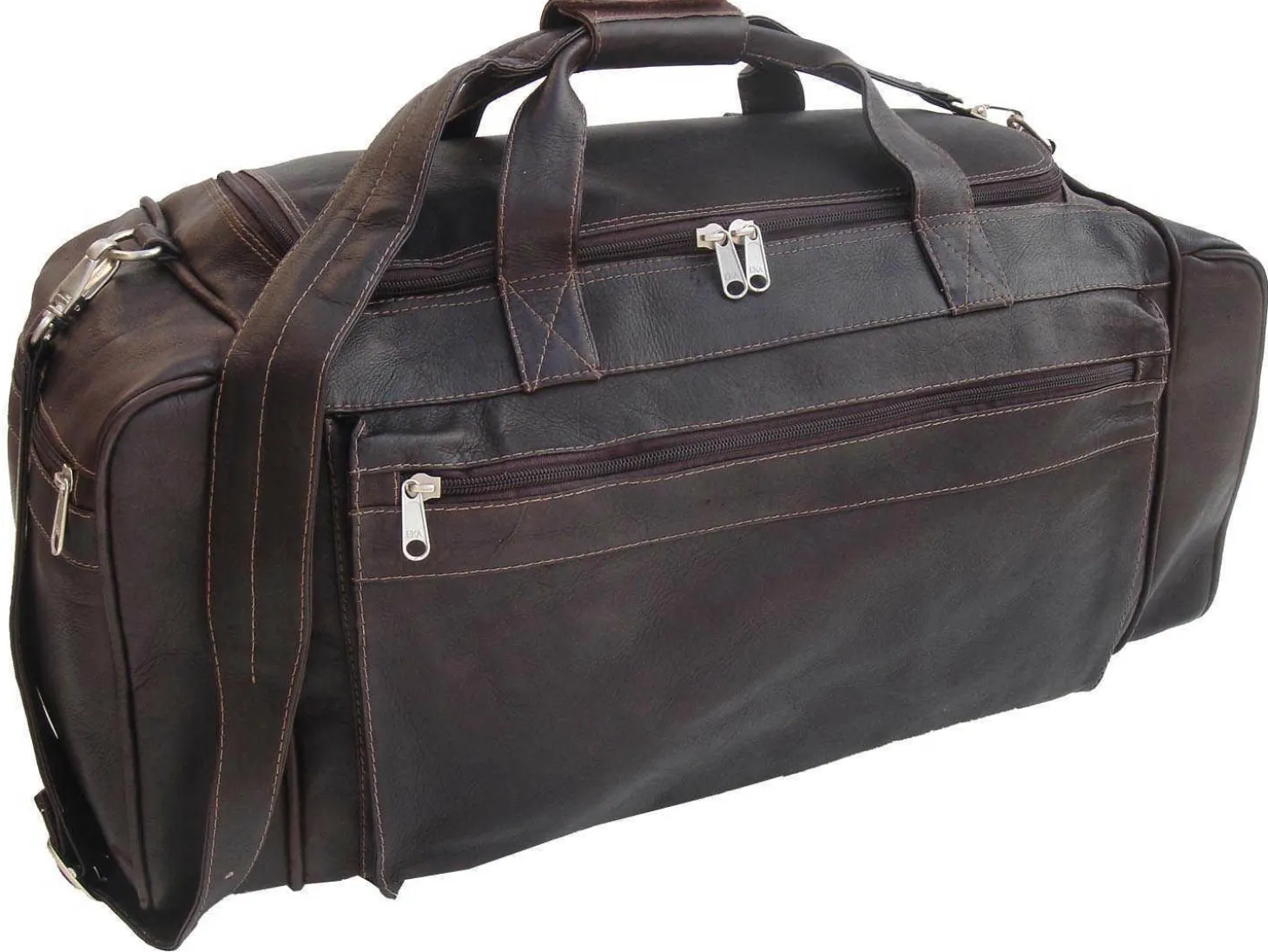 Piel Large Leather Duffel