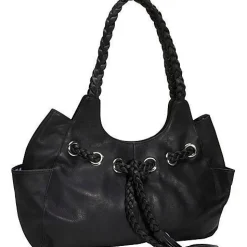 Piel Leather Braided Hobo