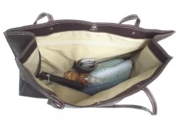 Piel Leather Carry-All Market Bag