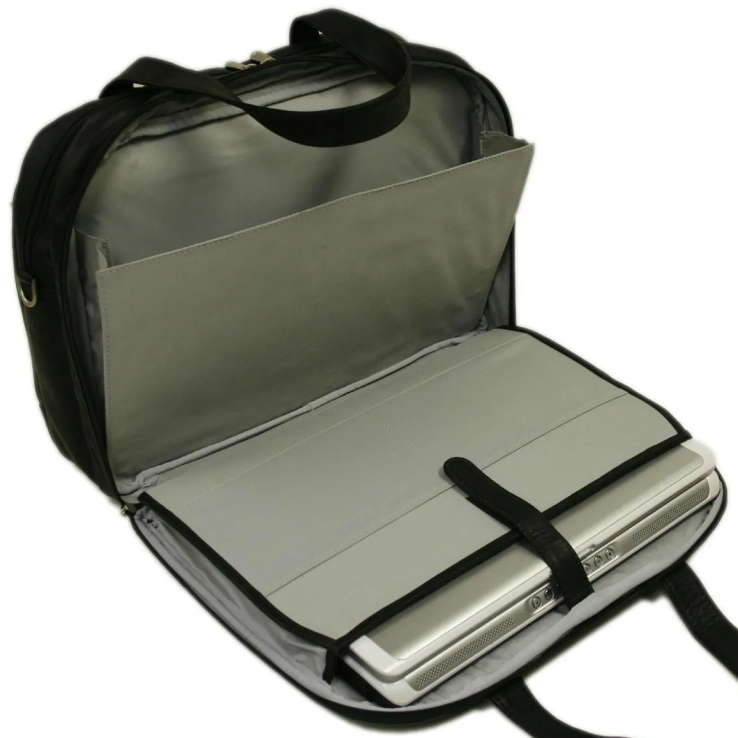 Piel Leather Checkpoint Friendly Brief/Overnighter