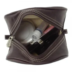 Piel Leather Cosmetic Bag