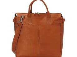 Piel Leather Cross Body Traveler Tote
