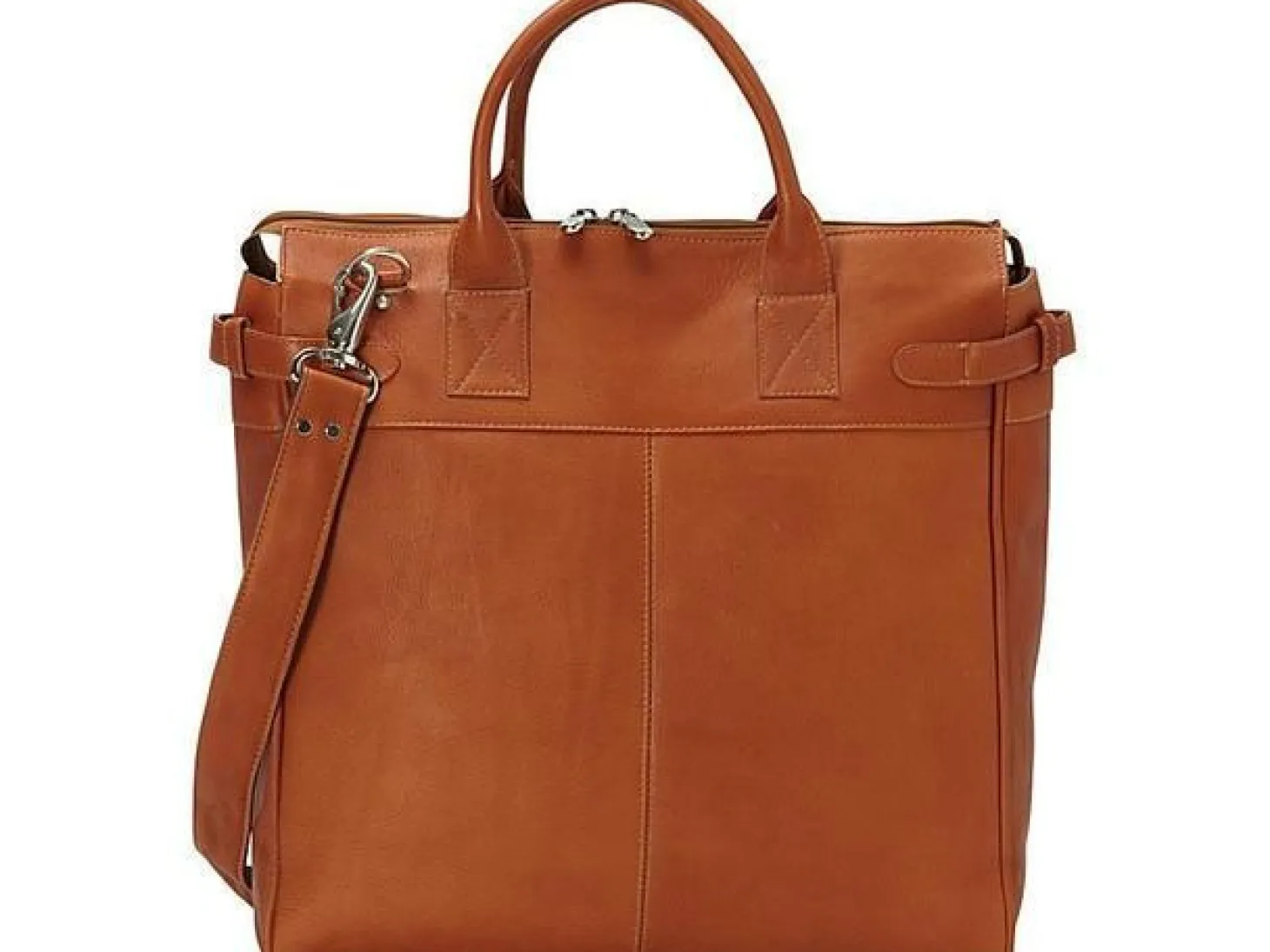 Piel Leather Cross Body Traveler Tote