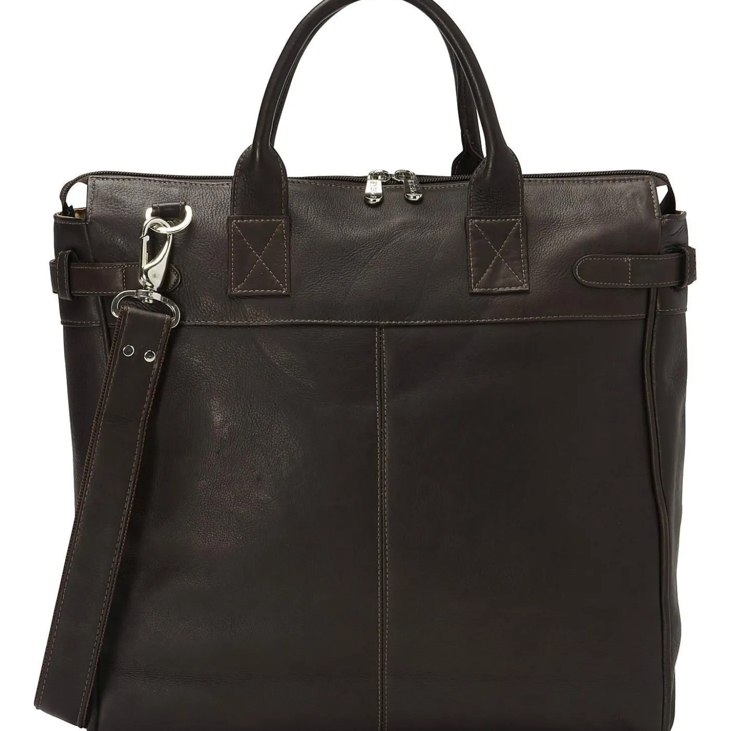 Piel Leather Cross Body Traveler Tote