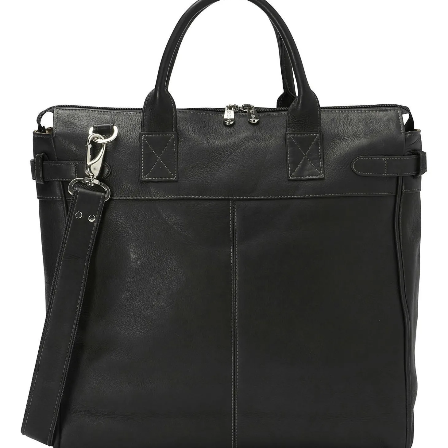 Piel Leather Cross Body Traveler Tote