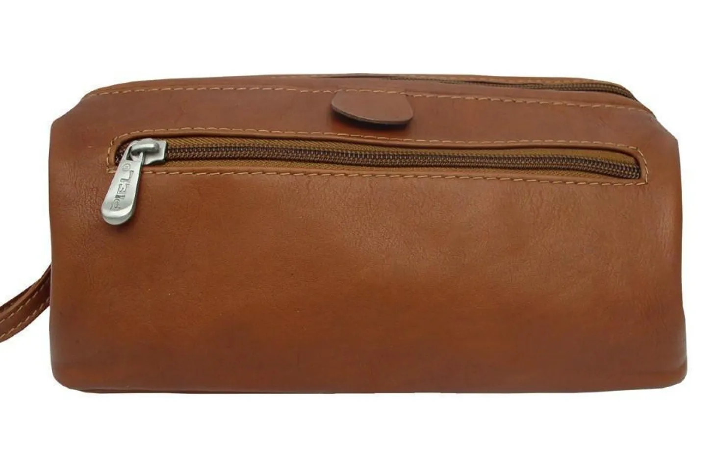 Piel Leather Deluxe Top Frame Traveling Kit