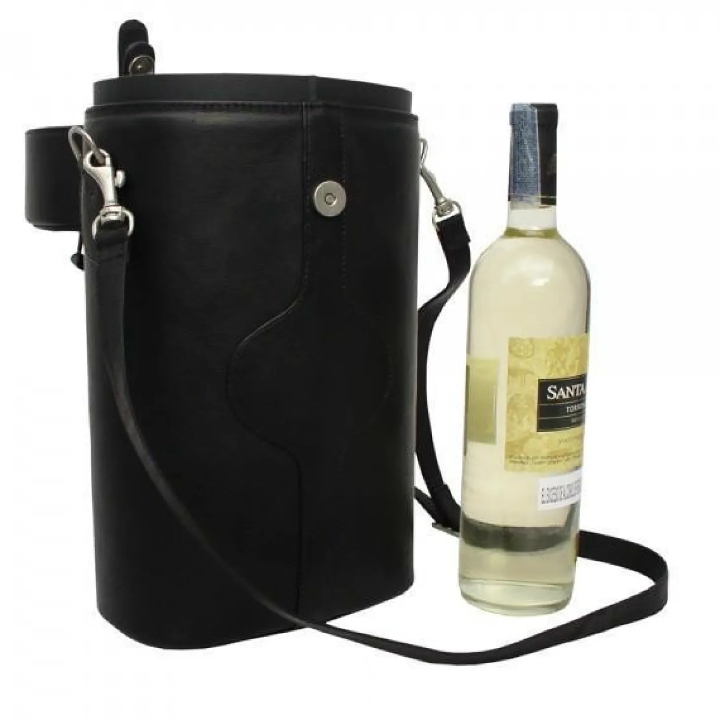Piel Leather Double Deluxe Wine Carrier