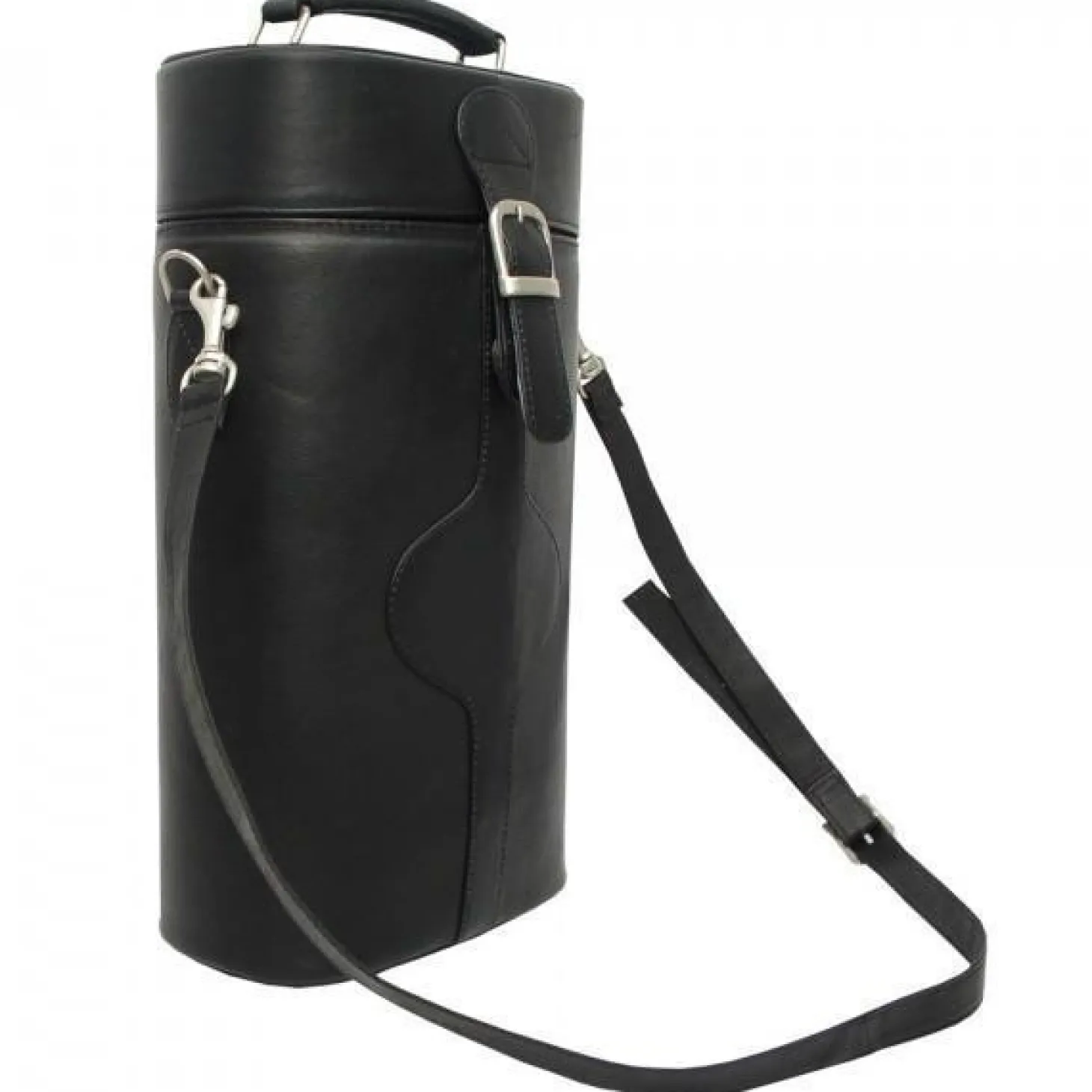 Piel Leather Double Deluxe Wine Carrier