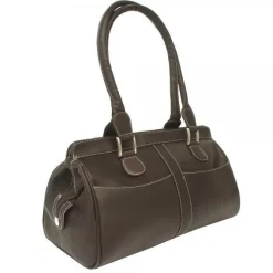 Piel Leather Double Handle Handbag