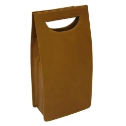 Piel Leather Double Wine Carrier
