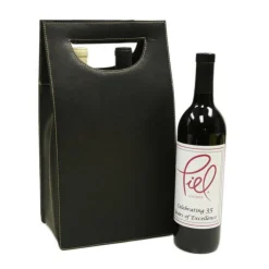 Piel Leather Double Wine Carrier